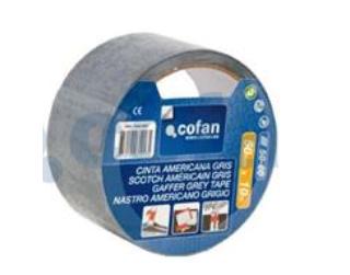 COFAN-  Cinta americana gris 50mmx 25m 